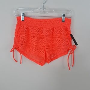 Girl's No Boundaries Lace Coverup Shorts